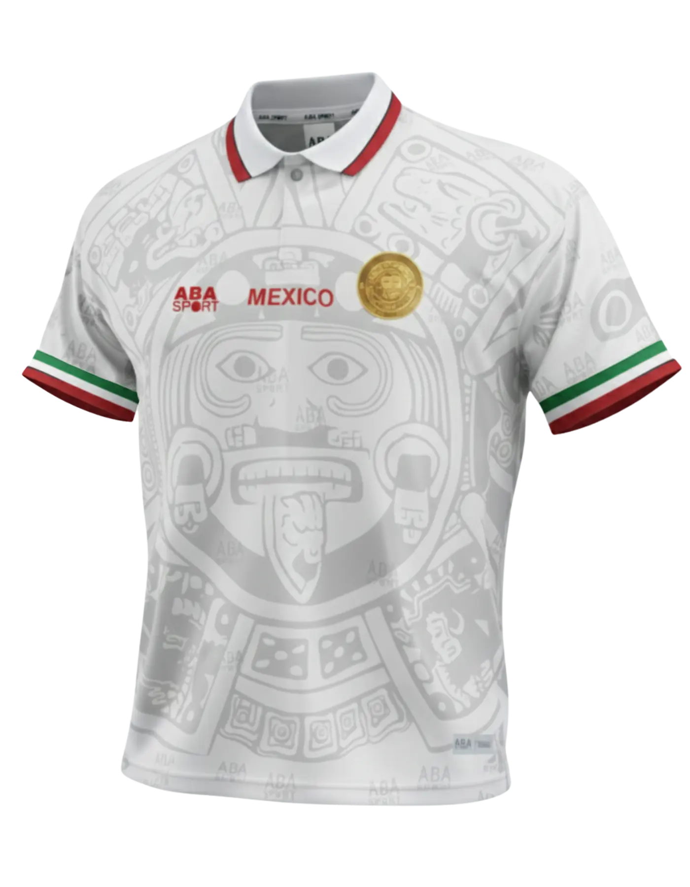 Jersey México 30 Aniversario - Tela ABA SPORT Blanca